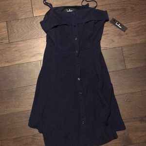 LULUS NAVY BLUE CASUAL DRESS
